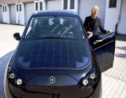 بالصور.. ألمانيا تعلن عن إطلاق أول سيارة تعمل بالطاقة الشمسية