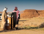 بالصور.. الأمير محمد بن سلمان يدشن “محمية شرعان الطبيعية” في العلا