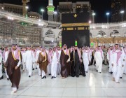 فيديو وصور.. الأمير محمد بن سلمان يزور الحرم المكي الشريف ويطلع على مشروع التوسعة