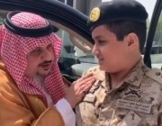 بالفيديو.. كلمات مؤثرة من الأمير عبدالرحمن بن مساعد لابن الشهيد الملحم