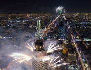ضمن فعاليات “موسم الرياض”.. الألعاب النارية تشكل منظراً إبداعياً في سماء العاصمة
