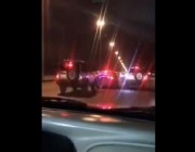 فيديو.. مرور الرياض يضبط سائقين متهورين أحدهم يستخدم مسطرة إضاءة الدوريات الأمنية