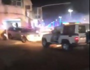 بالقوة الجبرية.. إيقاف قائد مركبة قاوم رجال الأمن وصدم سيارة في طبرجل (فيديو)