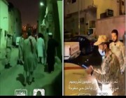 سناب الحرس الوطني يوثق مقاطع لـ”ضبط مخالفي التجول” داخل الأحياء السكنية في الرياض