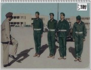 صورة بالألوان.. الملك سلمان والملك فهد والأمير تركي الثاني بالزي العسكري أثناء العدوان الثلاثي على مصر