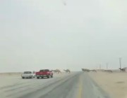 فيديو .. حادث مروع لإصطدام سيارة بقطيع من الإبل