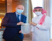 “الفيصل” يناقش مستجدات كأس العرب مع “إنفانتينو”