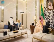 الأمير عبدالعزيز بن سعود يستقبل السفير الإماراتي وسفيرة بلجيكا لدى المملكة