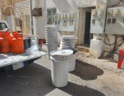 “أمانة جدة” تُداهم موقعاً لتصنيع العرق المسكر في البغدادية الشرقية (صور)