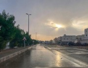 أمطار رعدية مصحوبة برياح نشطة وزخات من البرد على مناطق من المملكة