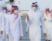 وزير الرياضة يصل إلى الدوحة (صور)