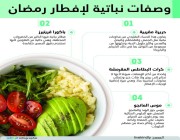 وصفات نباتية لإفطار رمضان