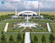 صدور موافقة خادم الحرمين الشريفين على بناء مشروع جامع خادم الحرمين في الجامعة الإسلامية العالمية بباكستان