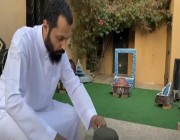 فيديو.. شاب سعودي يُبدع في صناعة النوافير والشلالات المائية المنزلية