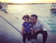 سامي الجابر ينشر صورة برفقة ابنه ويوجه رسالة إلى جماهير الهلال