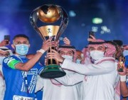 وزير الرياضة يتوج الهلال بلقب دوري كأس الأمير محمد بن سلمان للمحترفين (فيديو وصور)