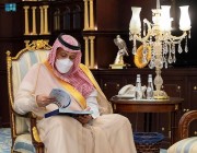 أمير الباحة يتسلم التقرير الختامي لأعمال ومنجزات إدارة التعليم بالمنطقة