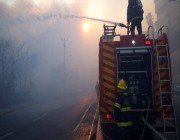 إعلام إسرائيلي: حريق كبير بجوار مطار بن غوريون وإخلاء منازل