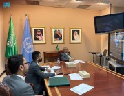 السفير المعلمي يشارك في اجتماع أعضاء تحالف دعم الشرعية في اليمن مع الممثلة الأممية المعنية بالأطفال والنزاع المسلح
