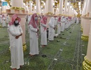 عام / جموع المصلين يؤدون صلاة القيام ليلة 27 في المسجد النبوي