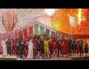 لحظة تتويج شباب الأهلي دبي بلقب كأس رئيس الإمارات للمره العاشرة