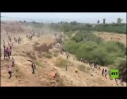 محاولة عدد من المتظاهرين في الأردن اجتياز الخط الحدودي مع فلسطين