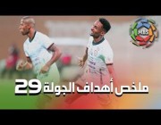 ملخص أهداف الجولة 29 من الدوري السعودي للمحترفين 2021/2020