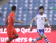 محترف النصر “مشاريبوف” يسجل هدفين لأوزبكستان أمام سنغافورة
