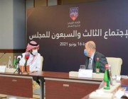 بدء اجتماع الاتحاد العربي لكرة القدم برئاسة “الفيصل” (صور)