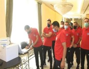لاعبو المنتخبات والحكام يخضعون لمسحة طبية قبل انطلاق كأس العرب للشباب
