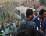 مصر: حـادث تصادم قطار بحافلة نقل عمال يسفر عنه إصابات ووفيات