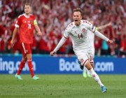 الدنمارك تكتسح روسيا برباعية وتتأهل لثمن نهائي يورو 2020 (فيديو)