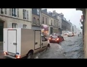 أمطار غزيرة تغرق عدة مدن فرنسية