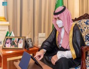 أمير الجوف يستقبل رئيس جمعية الإسكان التنموي بطبرجل ويدشن الحساب الرسمي