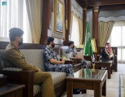 أمير المدينة المنورة يلتقي قائد القوات الخاصة لأمن الحج والعمرة