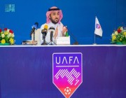 الجمعية العمومية للاتحاد العربي لكرة القدم تنصّب الأمير عبدالعزيز بن تركي رئيساً لمجلس الاتحاد