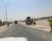 النقل تواصل أعمال مشروع الطريق الرابط بين جدة ومكة المكرمة