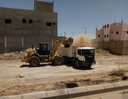 بلدية محافظة تيماء تكثف أعمال النظافة وإزالة جميع التشوهات البصرية