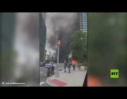 حريق سيارة في نيويورك