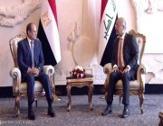 لاول مرة منذ 30 عاما.. الرئيس المصري يصل إلى بغداد للمشاركة في القمة العربية الثلاثية