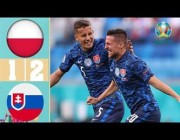 ملخص أهداف مباراة (سلوفاكيا 2-1 بولندا) كأس أمم أوروبا