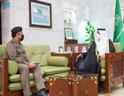نائب أمير الرياض يستقبل مدير مرور المنطقة