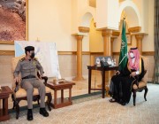نائب أمير مكة المكرمة يستقبل مدير شرطة المنطقة