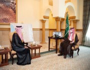 نائب أمير مكة المكرمة يستقبل مدير فرع وزارة الخارجية بالمنطقة