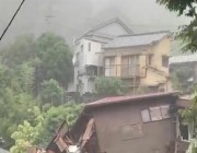 حصيلة ضحايا الانهيار الأرضي وسط اليابان ترتفع إلى 10 أشخاص