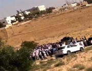 دفن الأشقاء السعوديين الـ 4 المتوفين في حـادث مدينة سما السرحان الأردنية