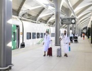 صور.. انطلاق أولى رحلات قطار الحرمين لنقل حجاج المدينة إلى مكة