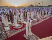 المصلون يؤدون صلاة عيد الأضحى المبارك في مختلف مناطق المملكة (صور)