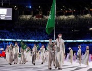 لحظة دخول الوفد السعودي لحفل افتتاح أولمبياد طوكيو.. وحسين علي رضا وياسمين الدباغ يرفعان العلم