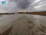 أمطار على منطقة نجران